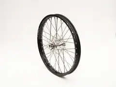 REX 21x1,60 - Honda Framhjul - 20mm Sort Ring, S&#248;lv Nav, CR125/250-CRF250++