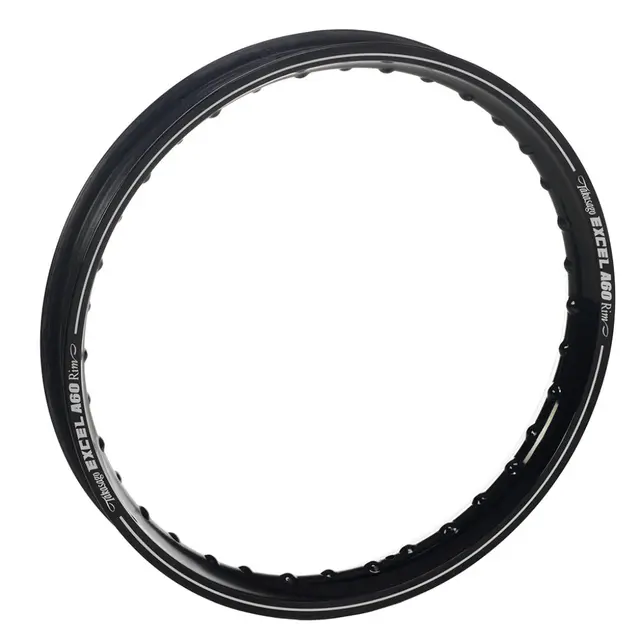 Haan Bakhjul A60 19x2,15 - Honda CRF450 Sort Ring/Rødt Nav, CRF450F 13-> 