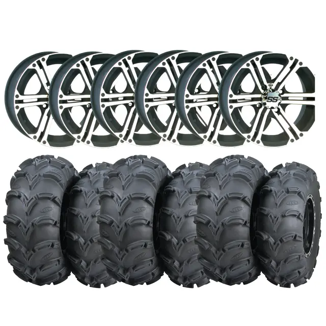 Hjulpakke 3 - Polaris 6x6 - 27"/14" ITP MudLite XL NHS, ITP SS212 