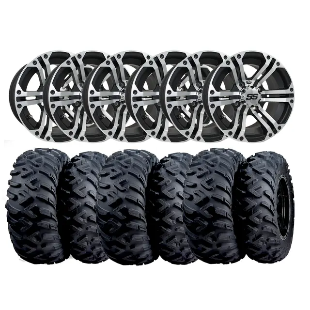 Hjulpakke 15 - Polaris 6x6 - 26"/14" ITP Terracross R/T, ITP SS212, ALUG14BX 