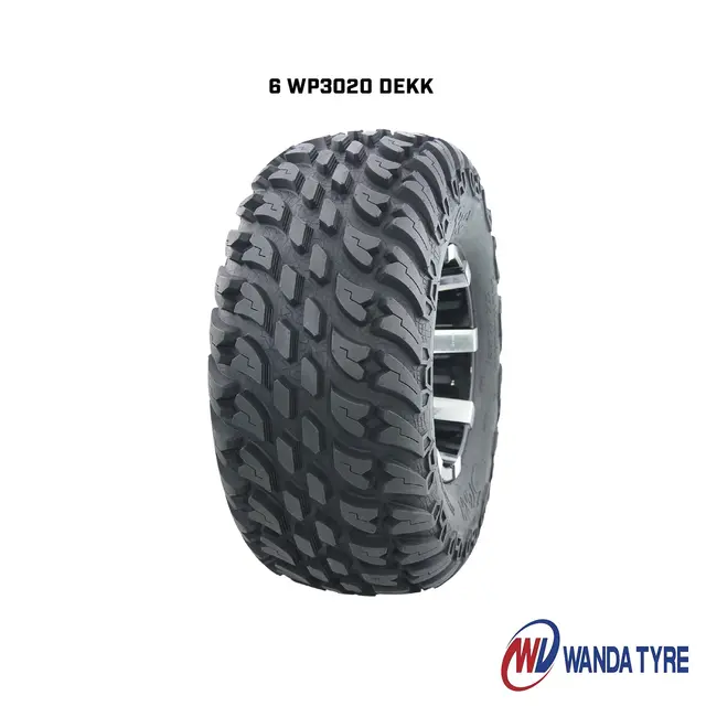 Hjulpakke 57 - Polaris 6x6 - 27"/12" Wanda VS3020 Storm E4, ITP Hurricane 