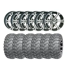 Hjulpakke 60 - Polaris 6x6 - 26&quot;/14&#39;&#39; Wanda P3035 E4, ITP SS212