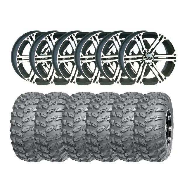 Hjulpakke 60 - Polaris 6x6 - 26"/14'' Wanda P3035 E4, ITP SS212 