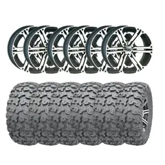 Hjulpakke 66 - Polaris 6x6 - 27&quot;/14&#39;&#39; Wanda P3036 E4, ITP SS212