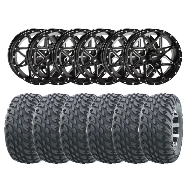 Hjulpakke 71 - Polaris 6x6 Wanda VS3020 Storm E4, ITP Tornado 