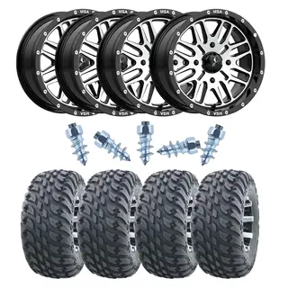 Pigghjulpakke 90- Polaris 6x6 - 26&quot;/14&#39;&#39; Wanda VS3020 Storm E4, M38 Brute, +10mm