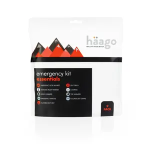 H&#228;ago Emergency Kit - 9 Deler Genial sikkerhetspakke