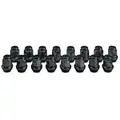 ITP Muttersett M10x1.25 - ATV/UTV, Sort 16 stk, Konisk Sort Hjulmutter