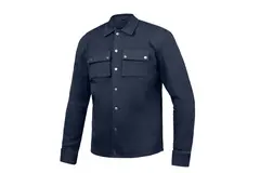 Ixon Settler Skjorte Navy Urban kjøreskjorte stretch A-godkj.MC