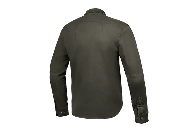 Ixon Settler Skjorte Khaki Urban kjøreskjorte stretch A-godkj.MC 