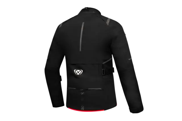 Ixon M-Skeid Damejakke sort XDRY 3L laminert Adventure Touring 