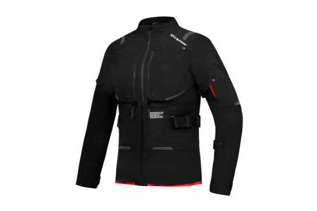Ixon M-Skeid Damejakke sort XDRY 3L laminert Adventure Touring 