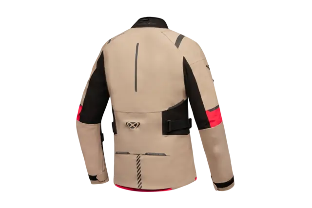 Ixon M-Skeid Damejakke Sand XDRY 3L laminert Adventure Touring 