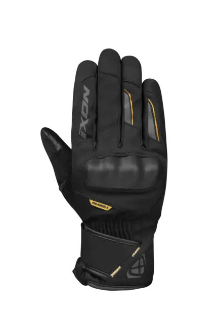 Ixon Pro Russel 2 Damehansker Gull Halvlang Vanntett lett isolert Softshell 