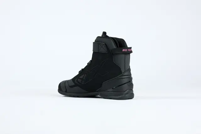 Ixon Bull 2 WP Sko Dame Sort/Rosa Sporty Michelin såle Fidlock lukkemech 