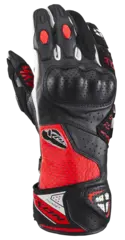 Ixon Thunder Air hansker Sort/r&#248;d Ventilert racing/sport hanske