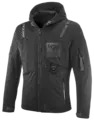 Ixon M-Quarter Jakke Sort Laminert softshell, 4veis-stretch, Urban