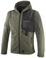 Ixon M-Quarter Jakke Khaki/Sort Laminert softshell, 4veis-stretch, Urban