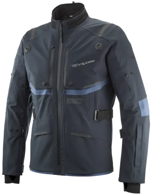 Ixon M-Skeid Adv.jakke Navy XDRY 3L laminert Adventure Touring 