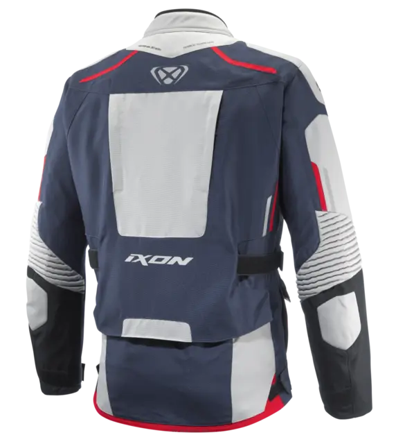 Ixon Midgard Touringjakke Grå/Navy Prisgunstig fresh touring model 