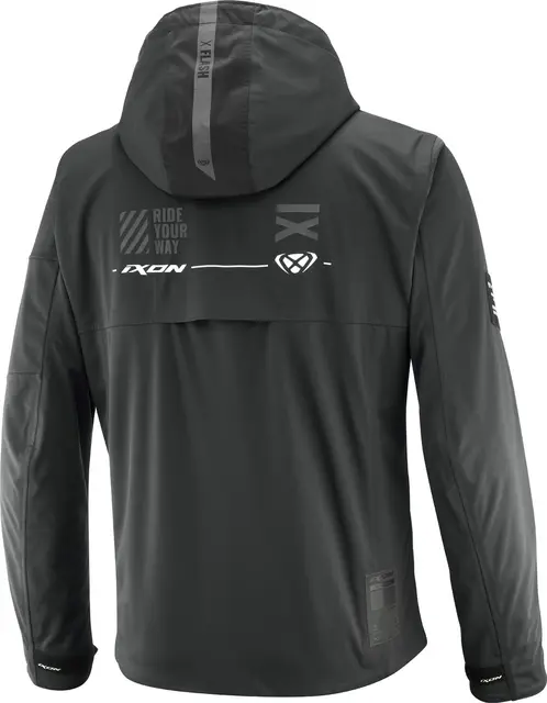 Ixon M-Quarter jakke Antrasitt Laminert softshell, 4veis-stretch, Urban 