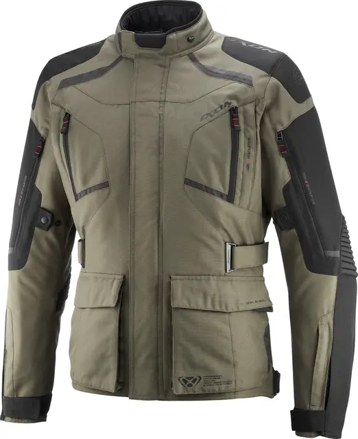 Ixon Midgard Jakke, Khaki/sort Prisgunstig fresh touring model 