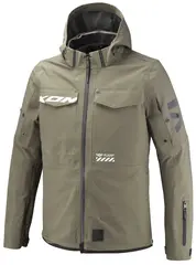 Ixon Square jakke Khaki 3L XDRY 3 vent porter Uttagbart f&#244;r