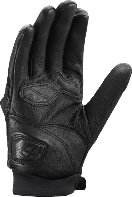 Ixon Rise Air2  hansker Sort/gul Komfort ventilert skinn/mesh kombo 