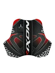 Ixon Race brystbestkytter Sort/Hvit/Rød Racing brystbeskytter