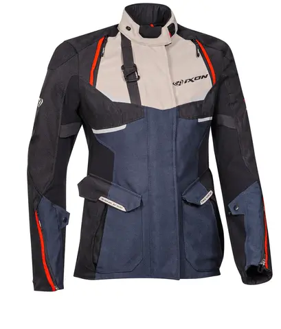 Ixon Eddas Dame Jakke Navy/Sort Adventure Vanntett X-Dry Z-liner