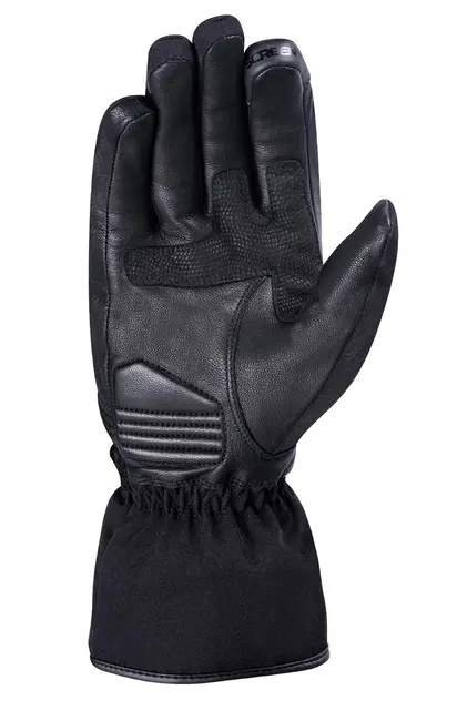 Ixon Pro Field hanske Sort/hvit Softshell, Thinsulate varm, geiteskinn 
