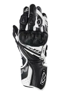Ixon GP4 Air hanske Sort/hvit Racing/sport i geiteskinn, perforert