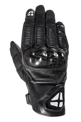 Ixon RS4 Air hanske Sort/hvit Kort sporty perforert mesh/geiteskinn