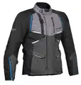 Ixon Eddas Jakke Grå/blå/sort Adventure Vanntett X-Dry Z-liner
