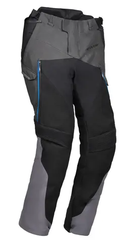 Ixon Eddas bukse Grå/sort/blå Adventure Vanntett X-Dry Z-liner