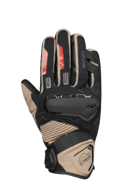 Ixon MS Skeid Adv.Hanske Sort/Sand Laminert Adv.hanske Ultra komfortabel 