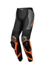 Ixon Vortex 3 Bukse Sort/Oransj 2-delt racing skinndress