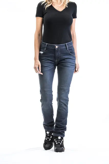 Ixon Mikki Cordura Denim MC Bukse Blå