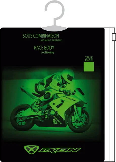 Ixon Race Body Pyj Sort Undertøy racing 