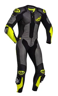 Ixon Vendetta Evo Race Sort/Gul Full-Race stretch ventilert Airbag ready
