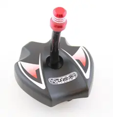 Jax Metals Gas Tank Caps JAX Tank Cap  Black/red
