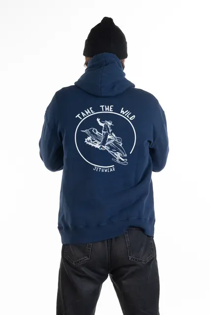 JW  - Hood  Tame the Wild Navy/Light Grey 