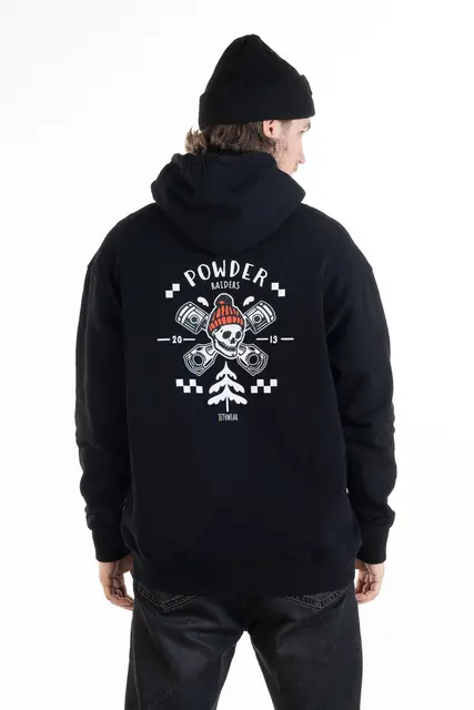 JW  - Hood  Raiders Black/Orange 