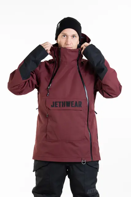 Jethwear - Flight Anorak, 40g Burgundy 
