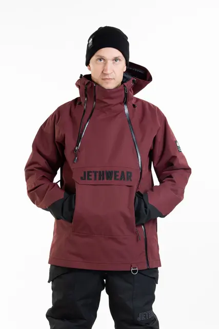 Jethwear - Flight Anorak, 40g Burgundy 