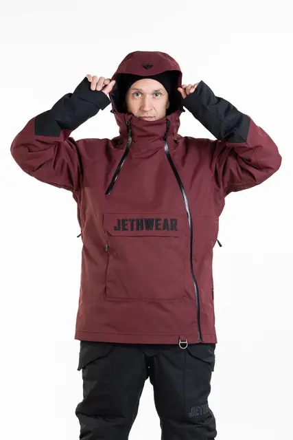Jethwear - Flight Anorak, 40g Burgundy 