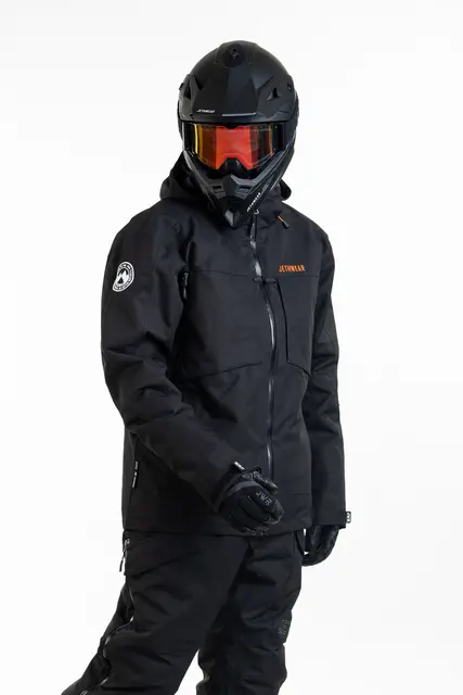 Jethwear - Venture Jakke  - SAFE Black/Orange 