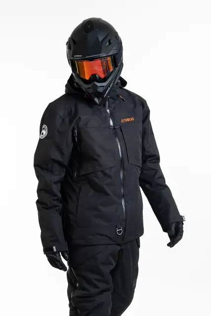 Jethwear - Venture Jakke  - SAFE Black/Orange 