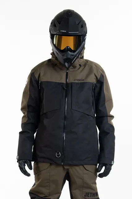 Jethwear - Venture Jakke  - SAFE Black/Olive 
