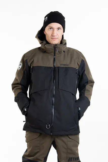 Jethwear - Venture Jakke  - SAFE Black/Olive 